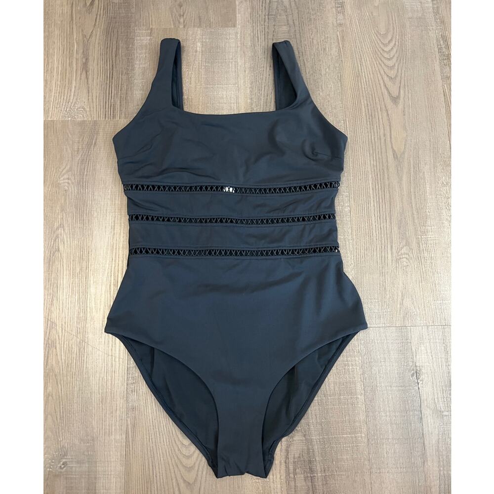 Sea Level Australia Navy One Piece Cutout Swimsuit